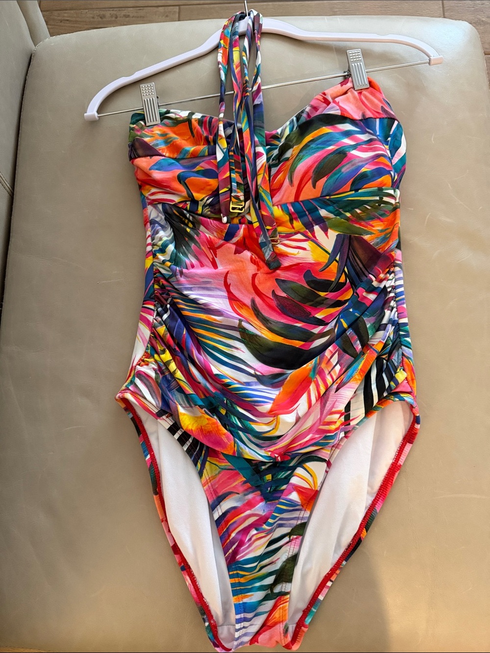 Lauren Ralph Lauren Tropical Multi-Color One-Piece Swimsuit